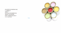 Desktop Screenshot of colorificiomariani.it